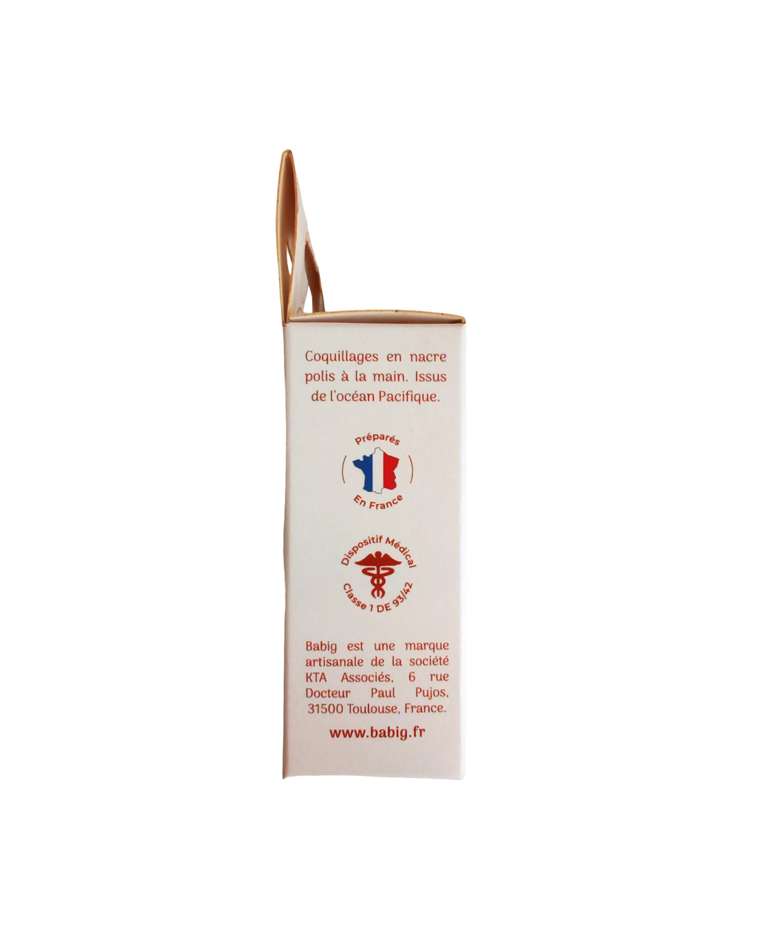 Duo de Coquillages d'allaitement éthique et naturels