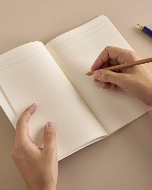 Carnet A5 - Fleurs et rayures