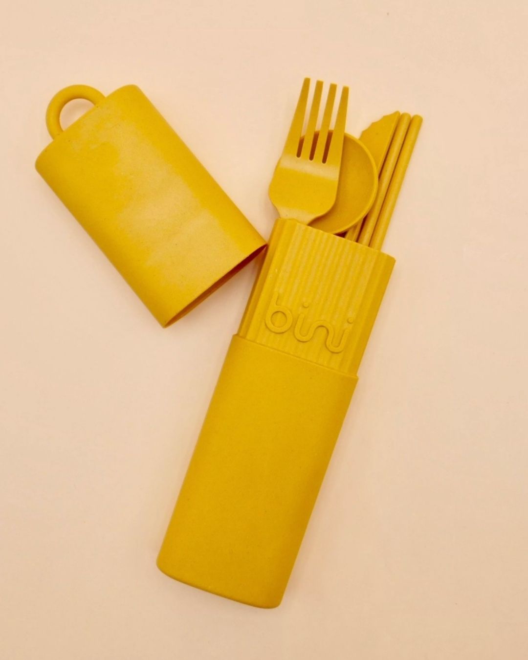 Kit de couverts nomades - Tournesol