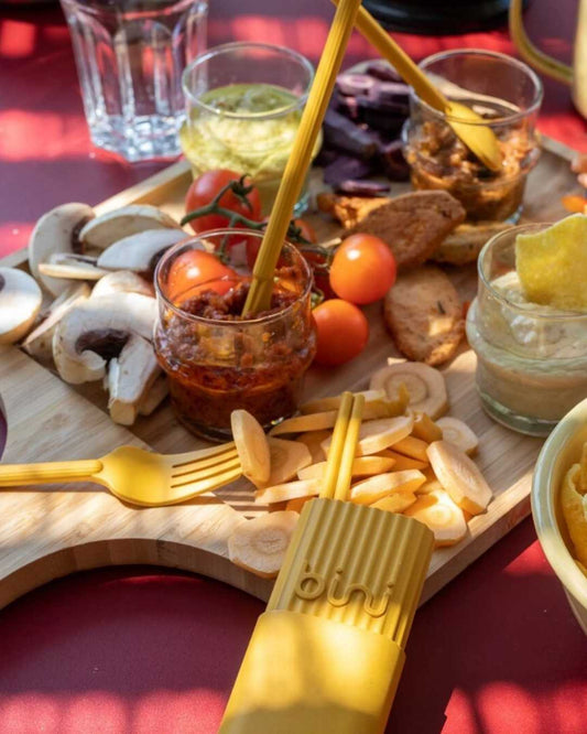 Kit de couverts nomades - Tournesol