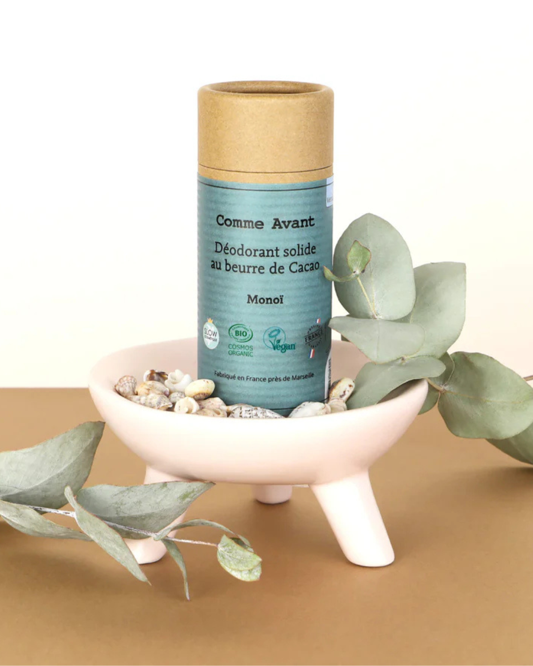 Déodorant solide au Beurre de Cacao & Monoï