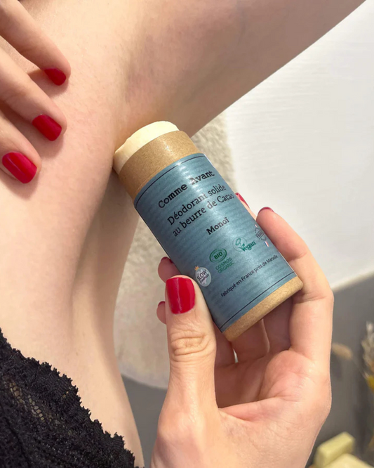 Déodorant solide au Beurre de Cacao & Monoï