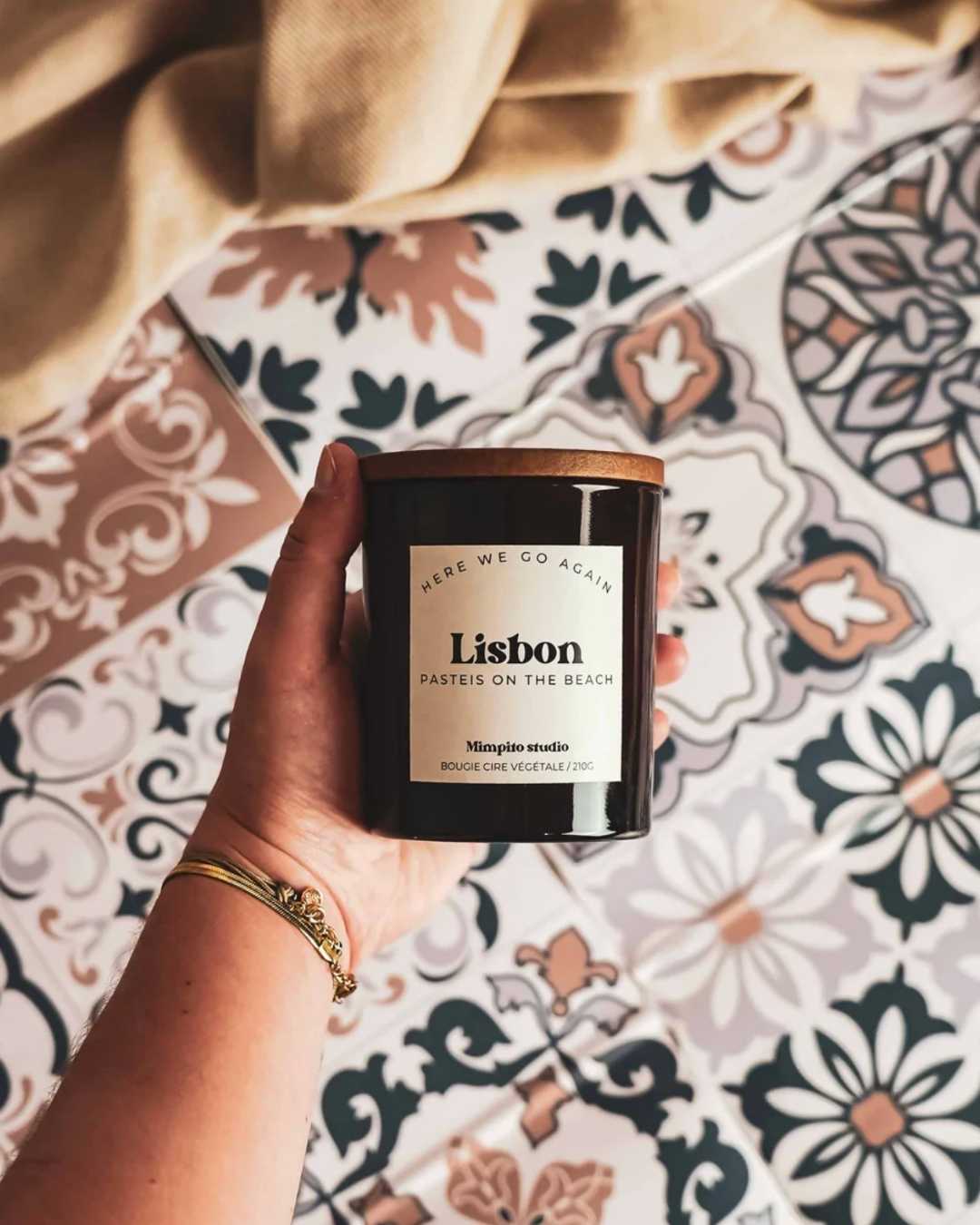 Bougie naturelle Lisbon - 210g