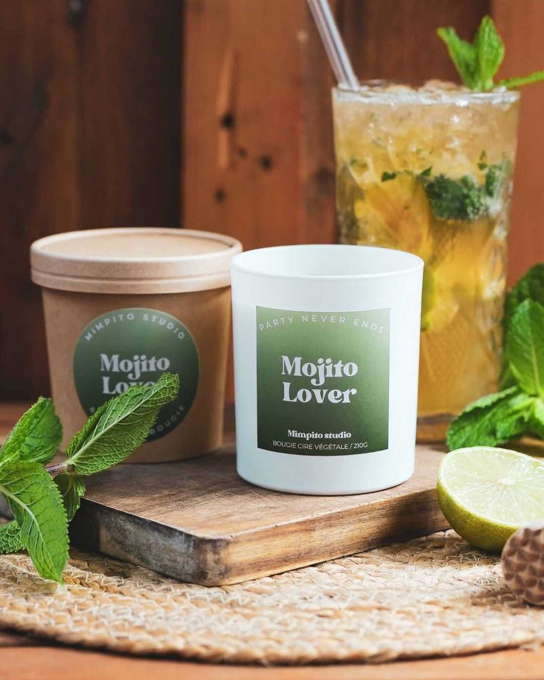 Offre Bougie + Recharge - Mojito 210g