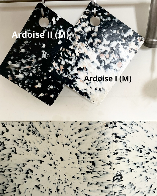 Planche en plastique recyclé - Ardoise (M)