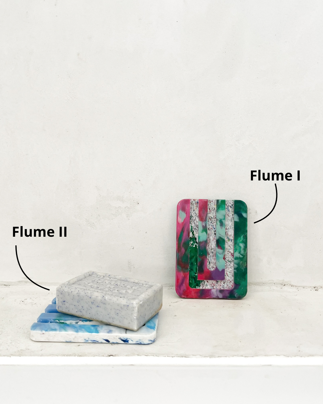 Porte-savon en plastique recyclé - Flume