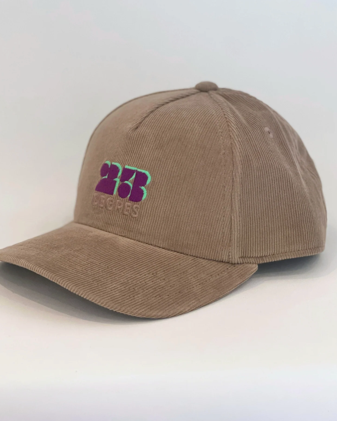 Casquette en velours bio - Beige
