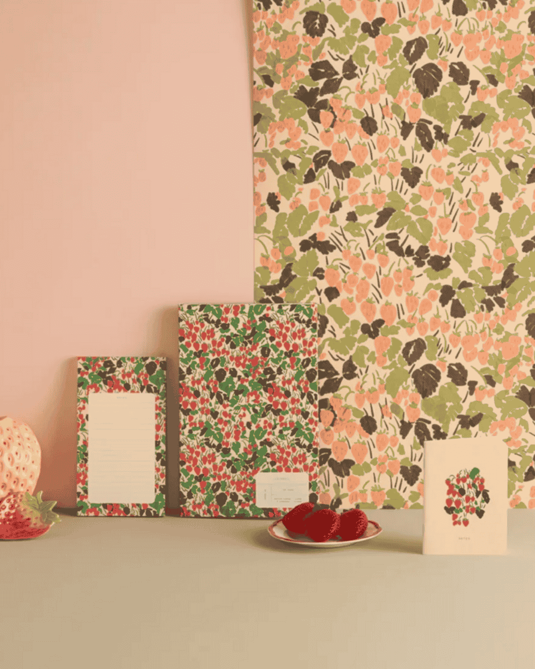 Bloc-notes Fraises