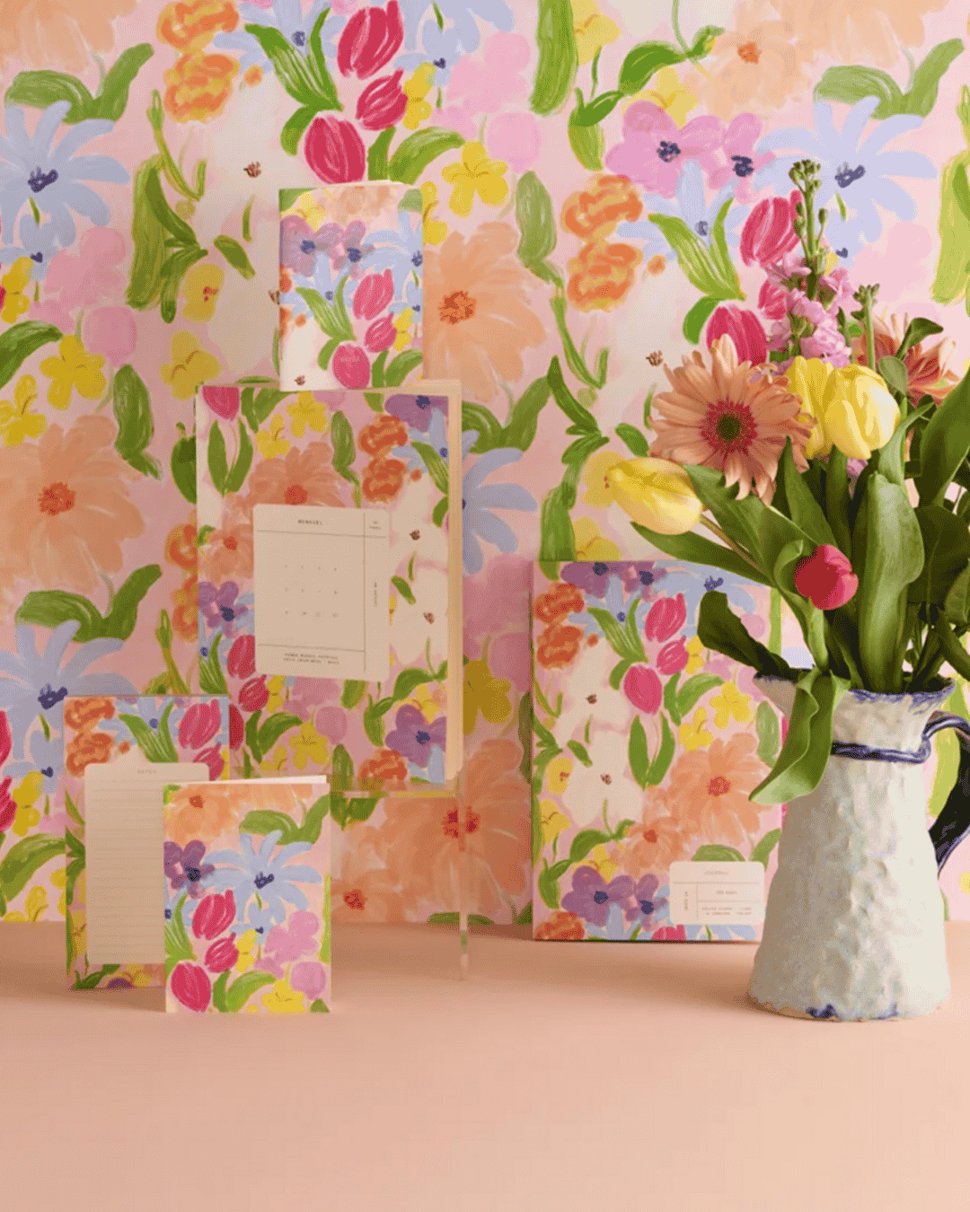 Carnet de poche A6 - Jardin en Fleurs
