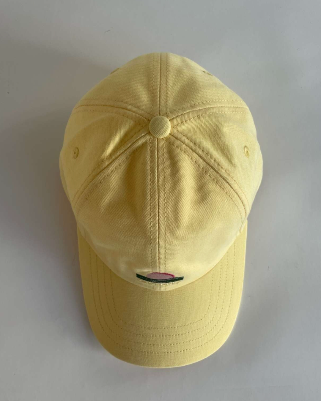 Casquette en coton bio - Jaune