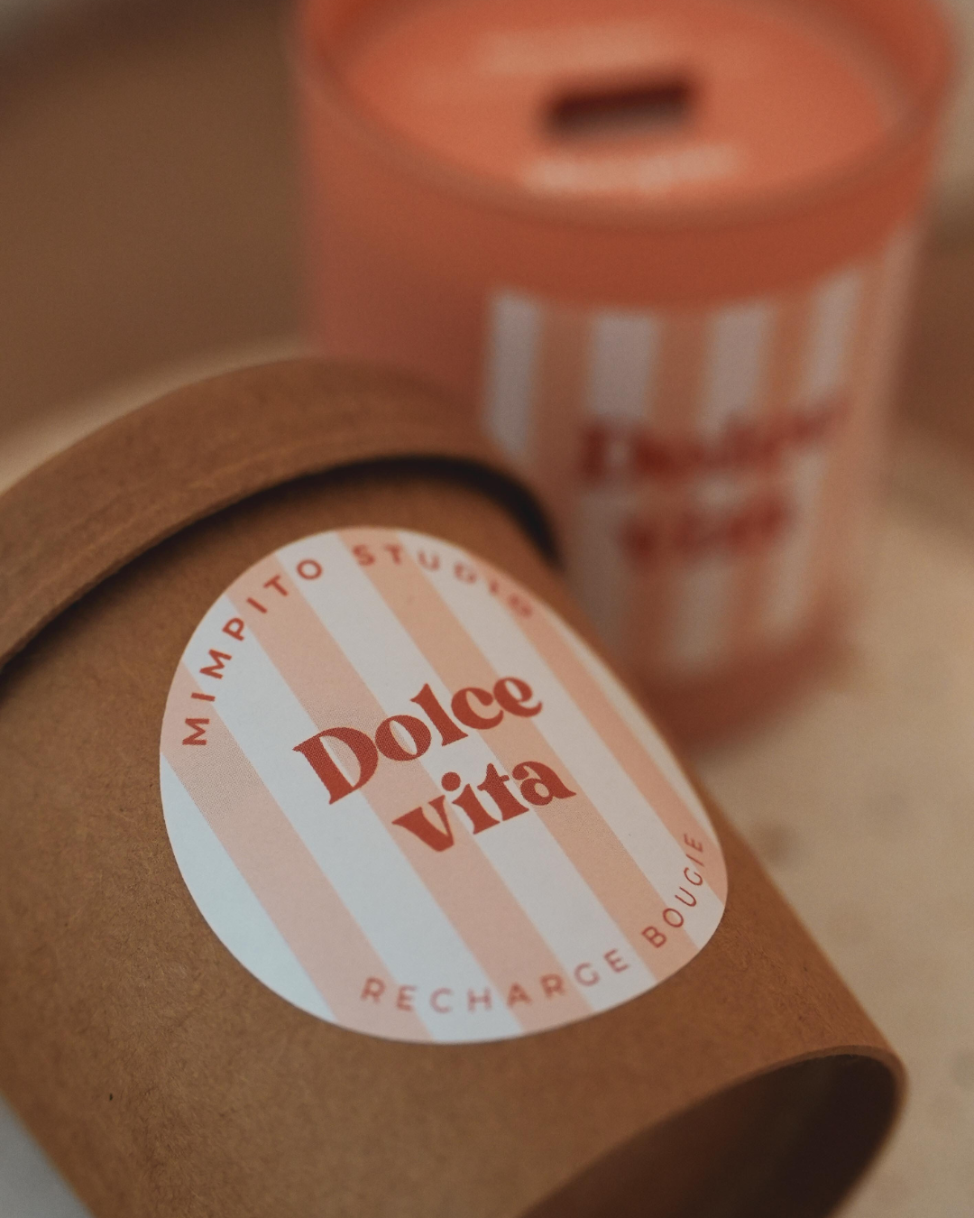 Recharge bougie naturelle 210g - Dolce vita
