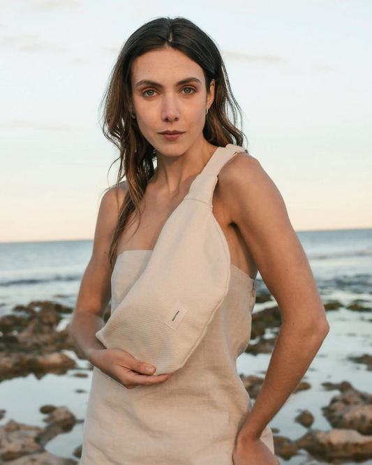 Banane en coton écru