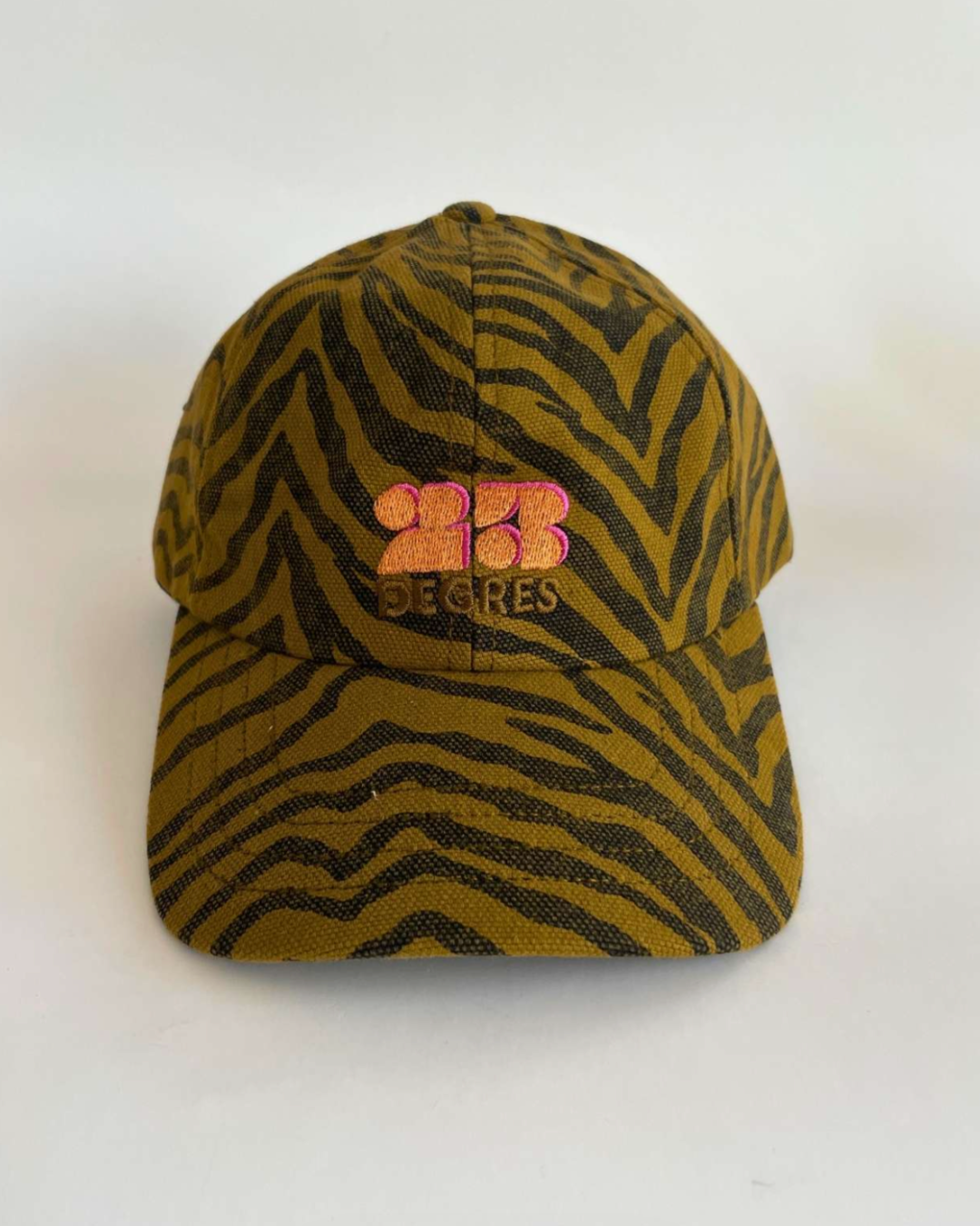 Casquette en coton bio - Zèbre