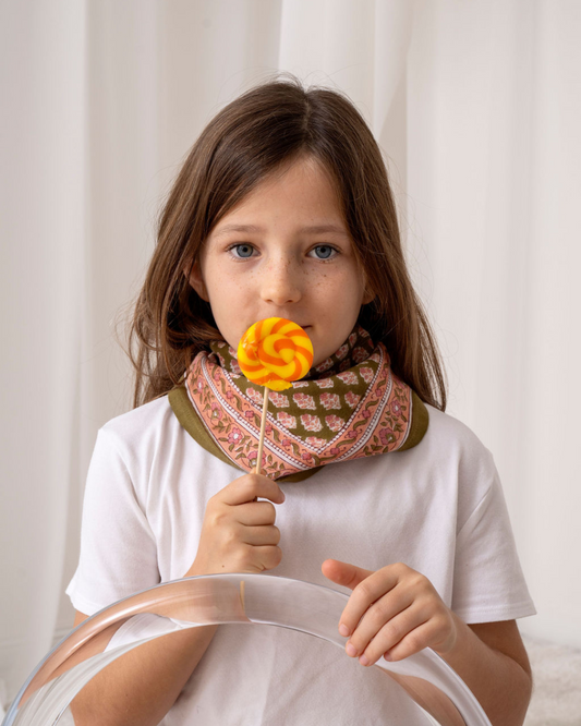 Petit foulard coton - Aarti Verde