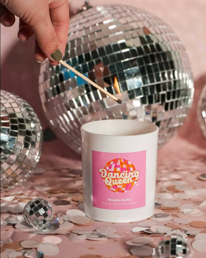 Bougie naturelle Dancing Queen - 210g (Edition Limitée)