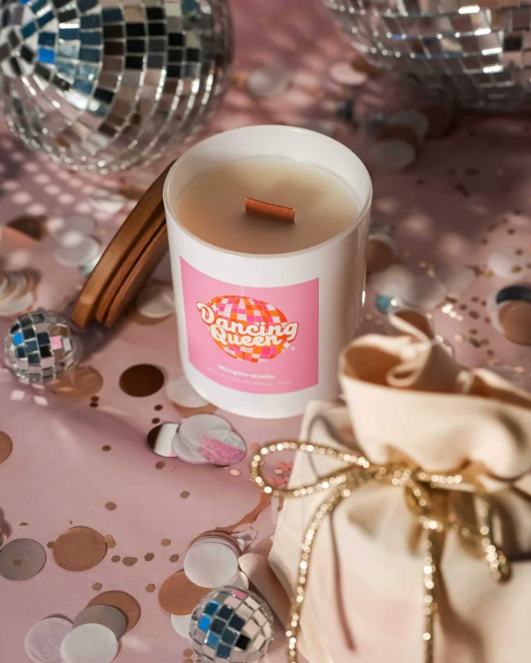 Bougie naturelle Dancing Queen - 210g (Edition Limitée)