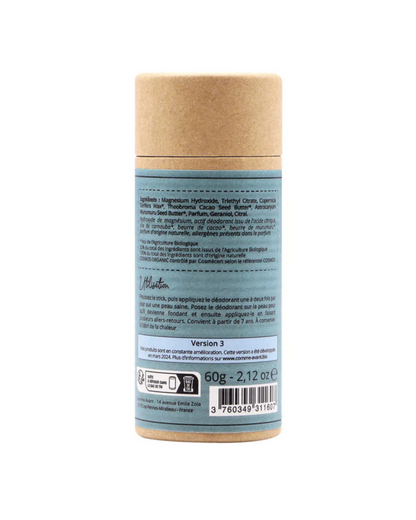 Déodorant solide au Beurre de Cacao & Monoï