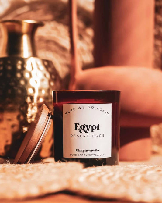 Bougie naturelle Egypt - 210g