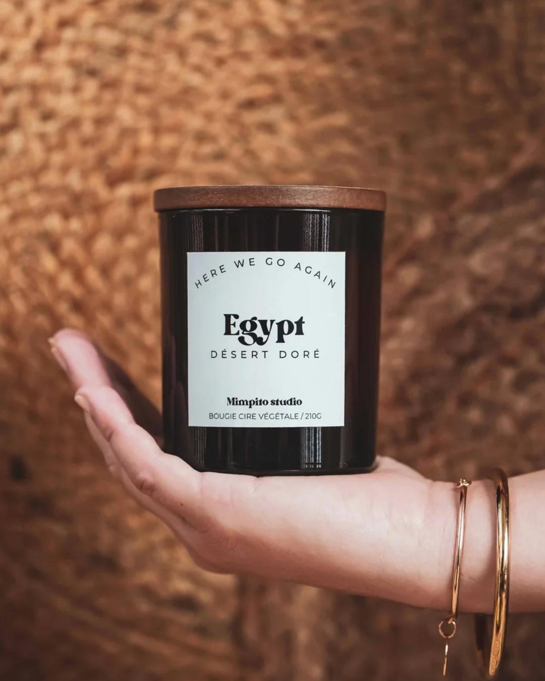 Bougie naturelle Egypt - 210g