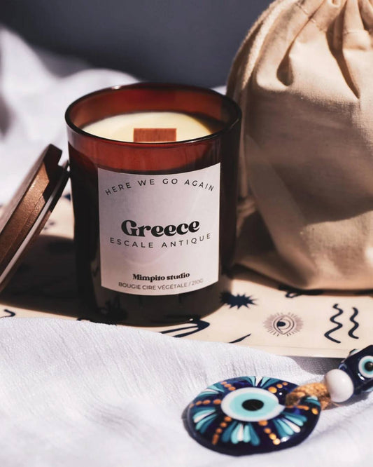 Bougie naturelle Greece - 210g