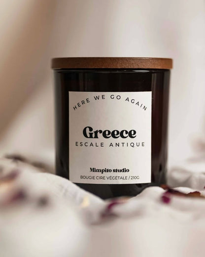 Bougie naturelle Greece - 210g