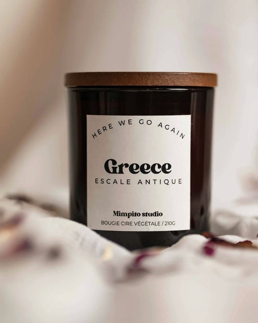 Bougie naturelle Greece - 210g