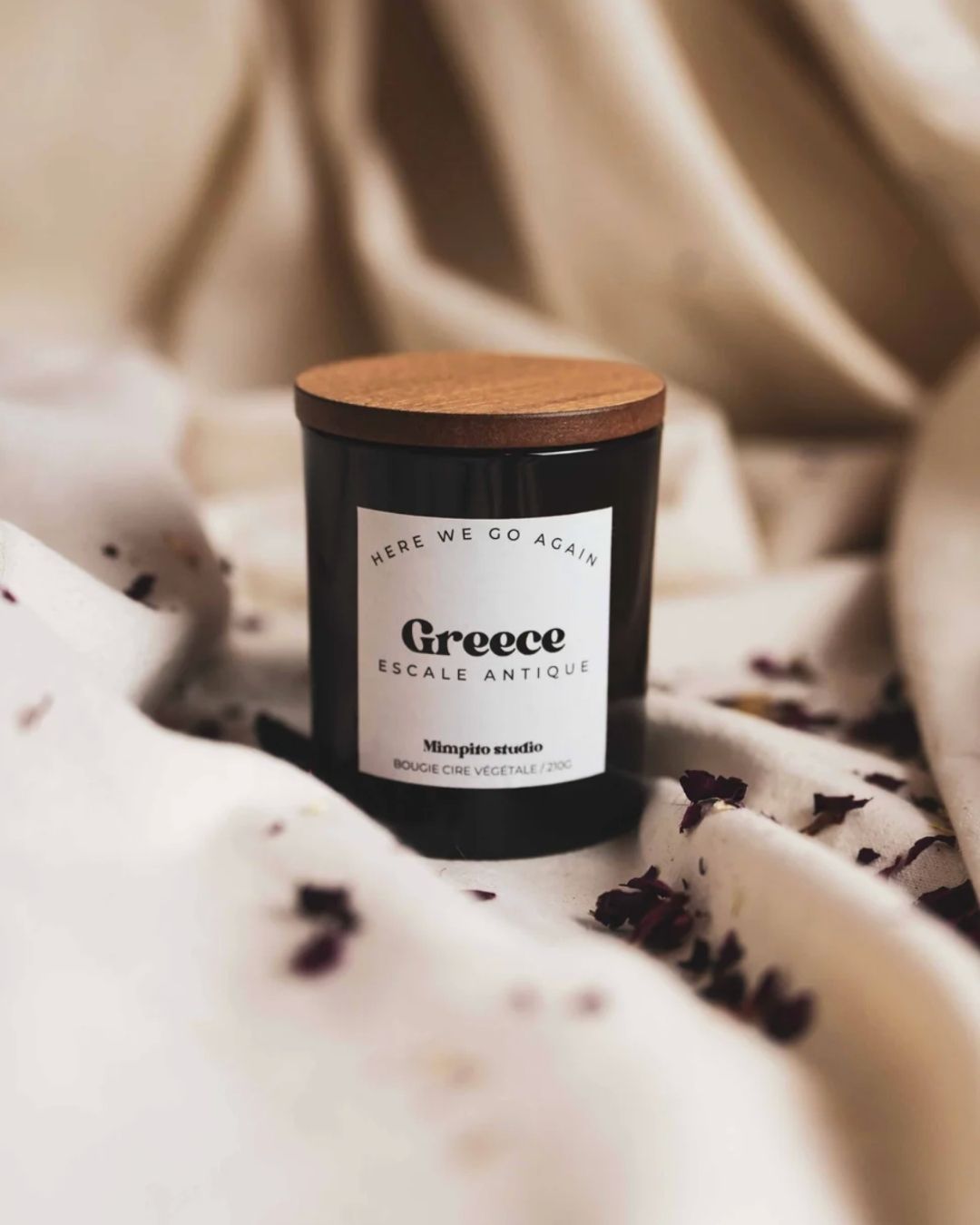 Bougie naturelle Greece - 210g