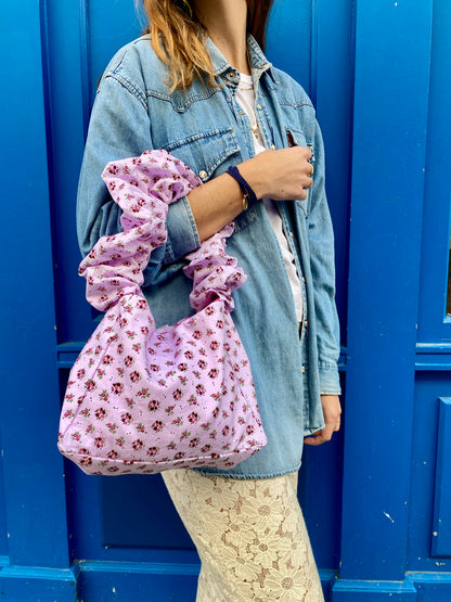 Sac à main upcyclé - Flower