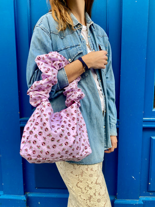 Sac à main upcyclé - Flower