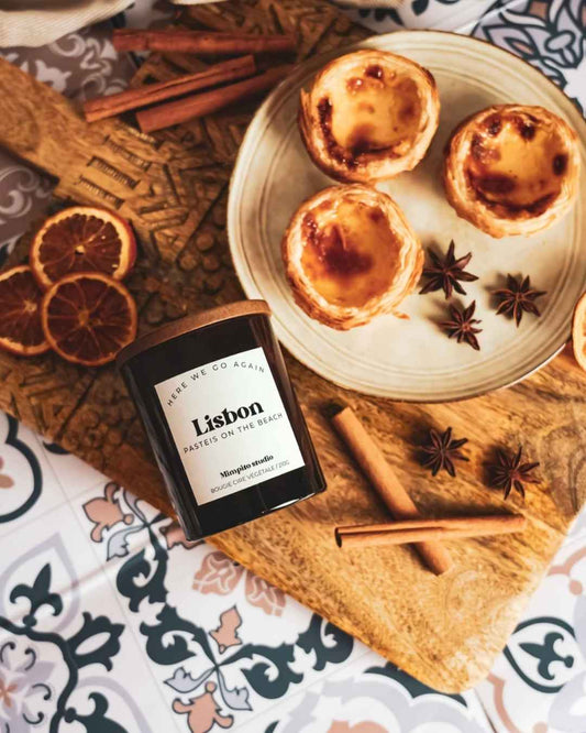 Bougie naturelle Lisbon - 210g
