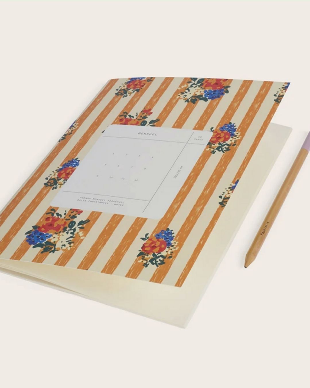 Mensuel Fleurs & rayures