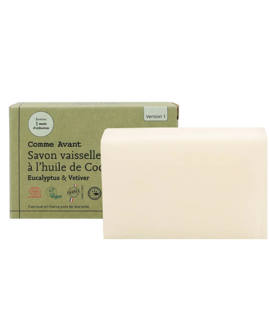 Savon vaisselle solide - Eucalyptus & Vetiver