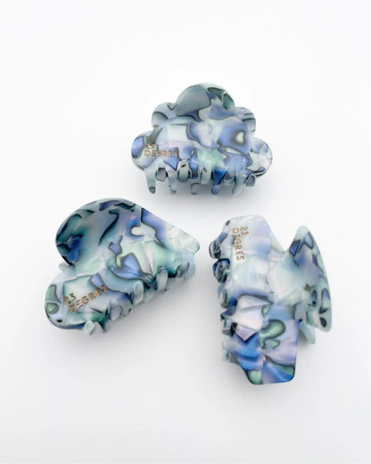 Pince cheveux rectangle - Sirène