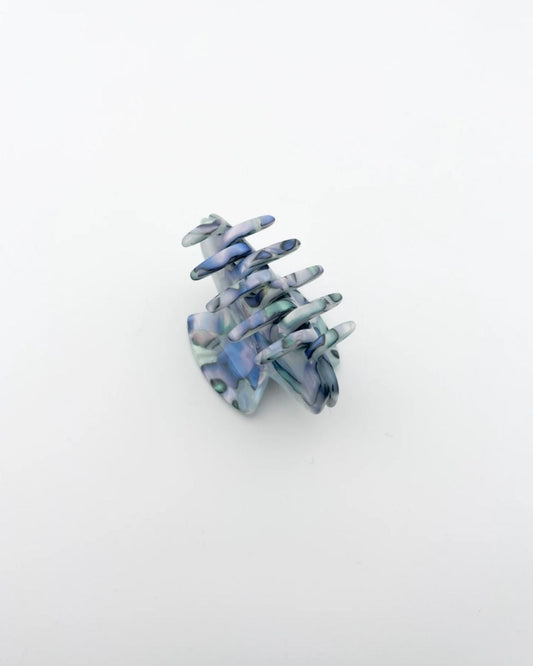 Pince cheveux rectangle - Sirène