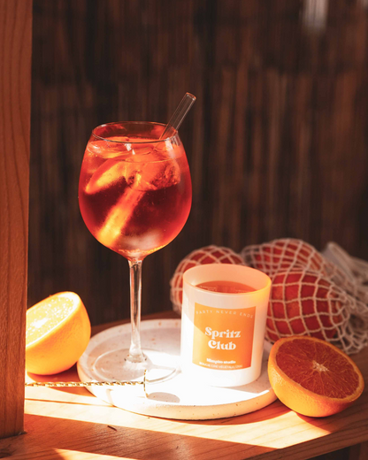 Bougie naturelle parfum Spritz - 210g