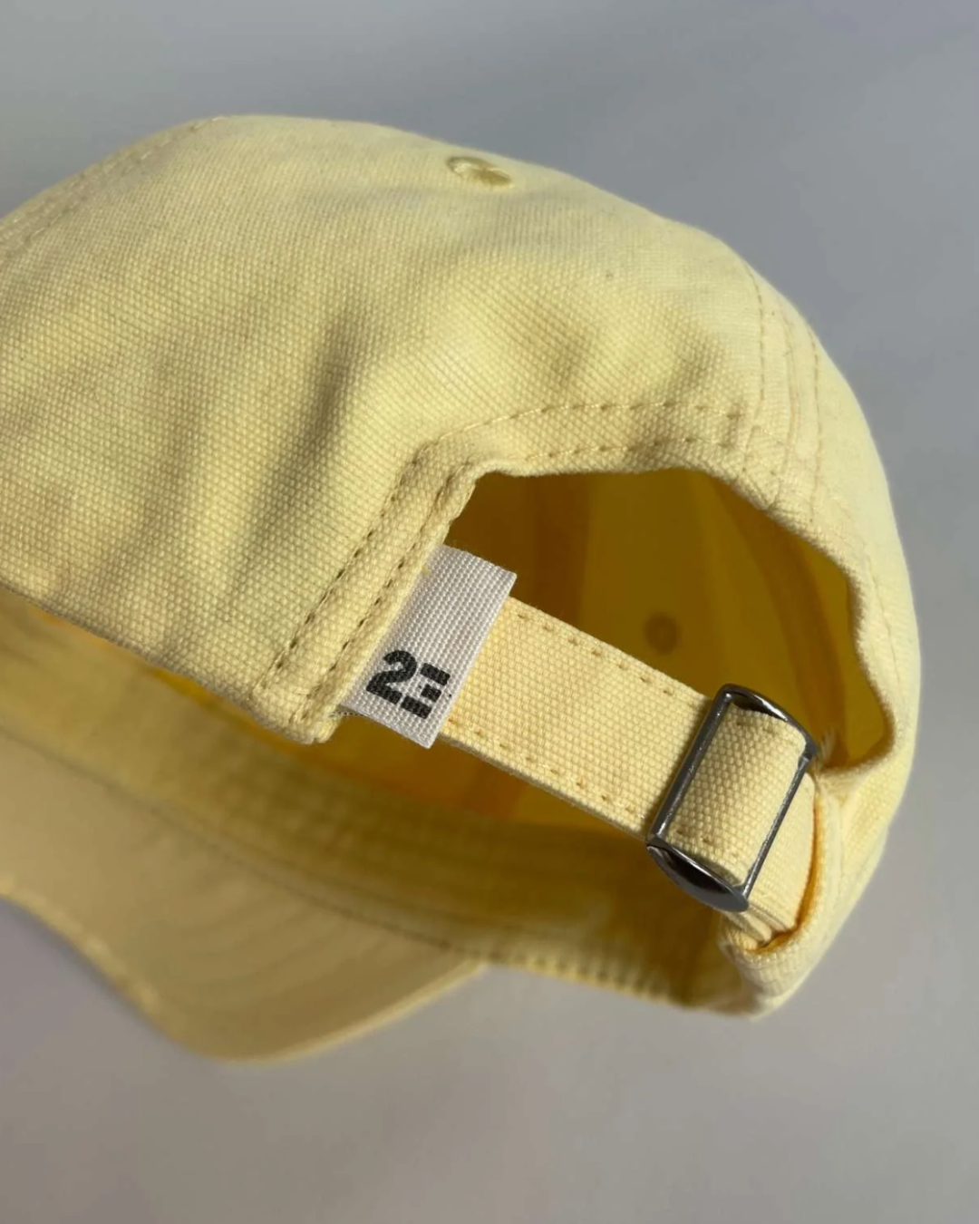 Casquette en coton bio - Jaune