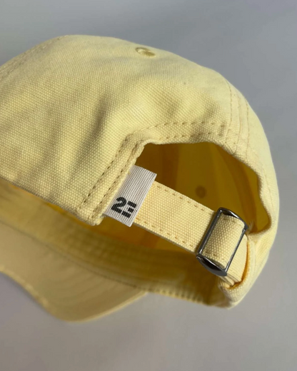 Casquette en coton bio - Jaune