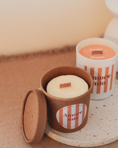 Recharge bougie naturelle Amore mio - 210g