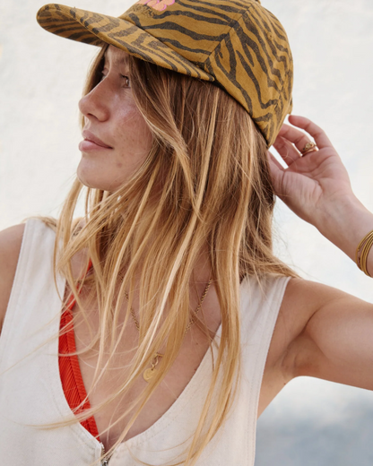 Casquette en coton bio - Zèbre